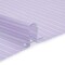 1 Yard Cotton Twill Shirting Made in Italy Lavender, White and Navy Stripes Deadstock